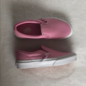 Pink Slip-On Vans